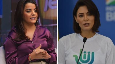 Teônia Pereira teria afirmado que Michelle Bolsonaro é ex-garota de programa (Foto: Reprodução)