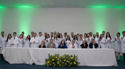 UFPI inicia solenidades de colação de grau do semestre com formandos do curso de Medicina de Teresina (Foto: Divulgação / UFPI)