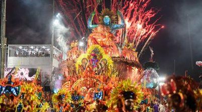 Unidos do Viradouro no Carnaval 2025 (Foto: CARLOS SANTTOS/FOTOARENA/FOTOARENA/ESTADÃO CONTEÚDO)
