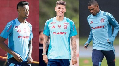 8 jogadores do Flamengo estão fora do jogo da Copa do Brasil hoje (Foto: Foto: Divulgação/Flamengo)