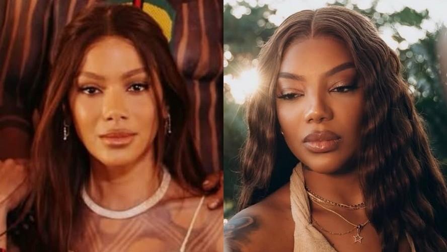 Anitta e Ludmilla viralizam nas redes pela semelhança impressionante e geram comentários