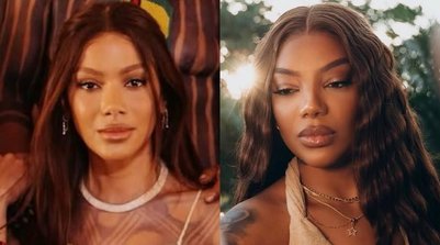 Anitta e Ludmilla viralizam nas redes pela semelhança impressionante e geram comentários (Foto: Reprodução Instagram)