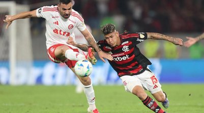 Após jogo pela Libertadores, Flamengo, de Carrascal, enfrentará o Internacional novamente, mas pelo Brasileirão (Foto: Gilvan de Souza/Flamengo)