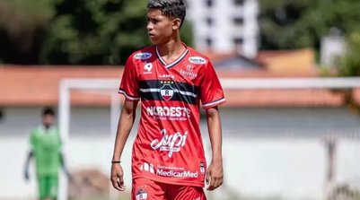 Atleta da base do River-PI é assassinado a tiros em escola de Teresina (Foto: Reprodução/Instagram)
