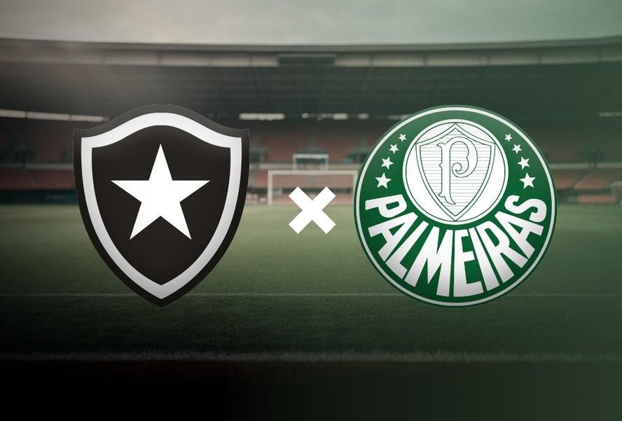 Botafogo x Palmeiras pelo Brasileirão