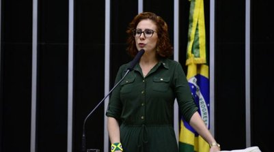 Carla Zambelli, deputada federal pelo PL de São Paulo (Foto: Nilson Bastian/Câmara dos Deputados)