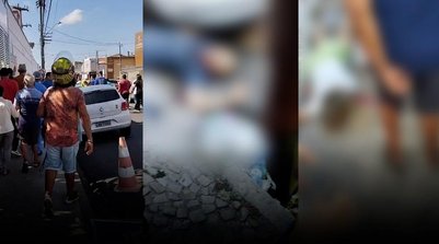 Casal é morto baleado no Centro de Teresina (Foto: Reprodução)