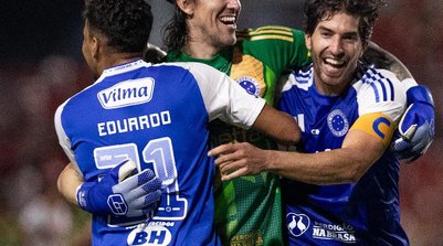 Com Cássio como herói, Cruzeiro assegurou classificação na competição nacional (Foto: Rafael Vieira/Cruzeiro)