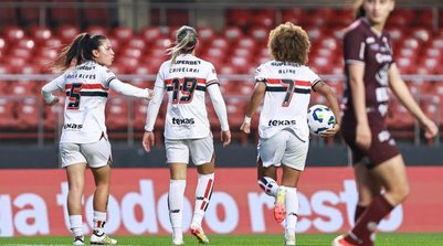 Crivelari marcou o gol do São Paulo no tempo normal (Foto: Rebeca Reis/ Staff Images Woman/ CBF)