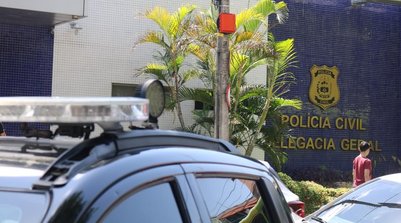 Delegacia Geral de Polícia Civil do Piauí, no Centro de Teresina (Foto: Andrê Nascimento/ g1 Piauí)