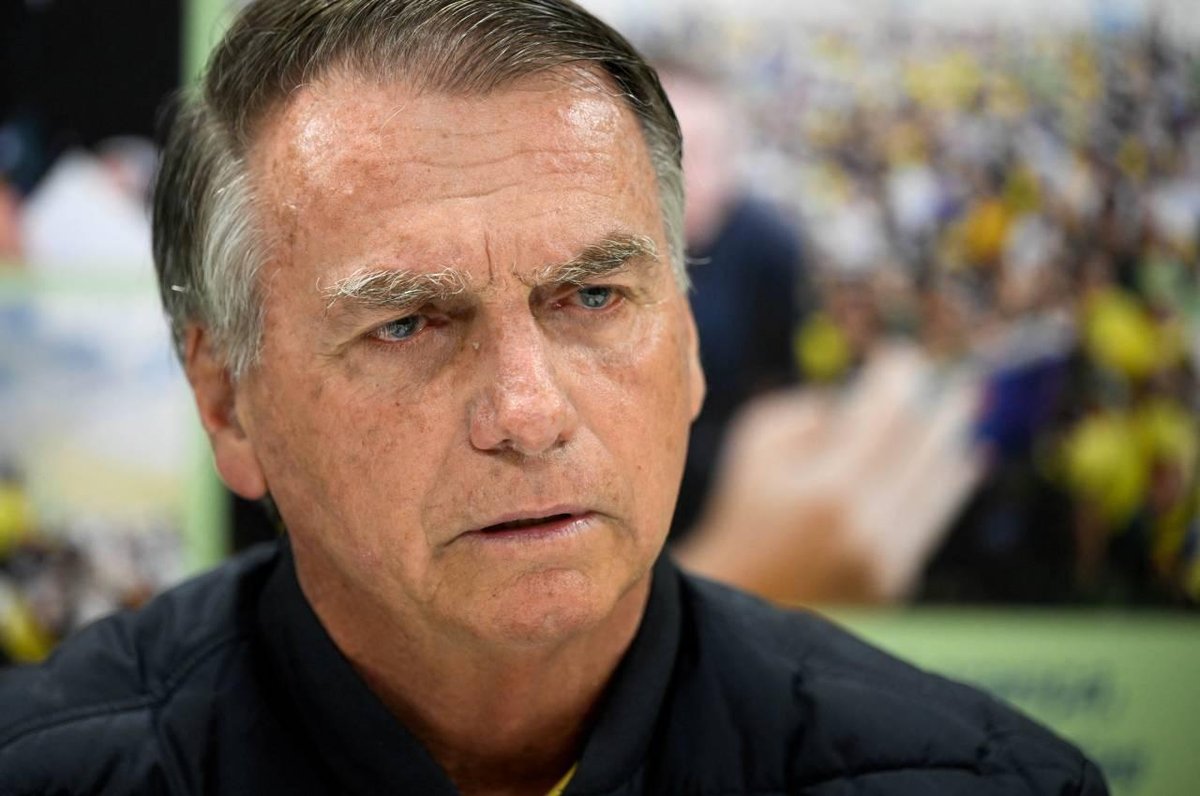 Ex-presidente Jair Bolsonaro 18/07/2025 REUTERS/Mateus Bonomi