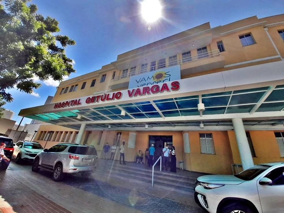 Hospital Getúlio Vargas, no Centro de Teresina