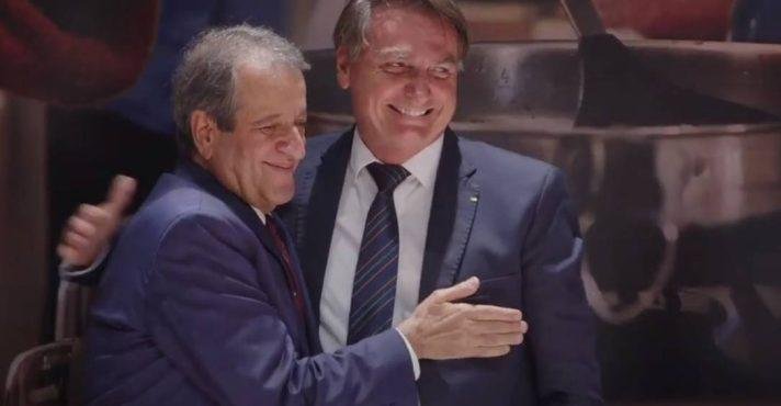Jair Bolsonaro e Valdemar Costa Neto