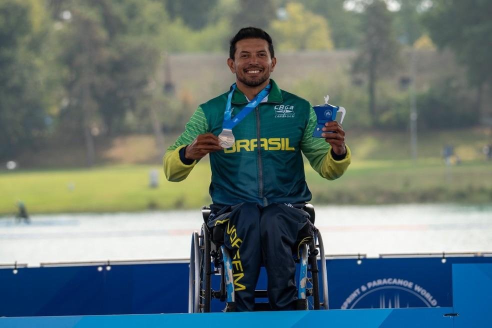 Luís Carlos Cardoso é vice-campeão mundial de Paracanoagem em Milão, na Itália