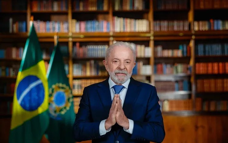 Lula: pesquisa AtlasIntel/Bloomberg mostra queda da aprovação do presidente de 50,2% em julho para 47,9% em agosto. (Ricardo Stuckert / PR/Divulgação)