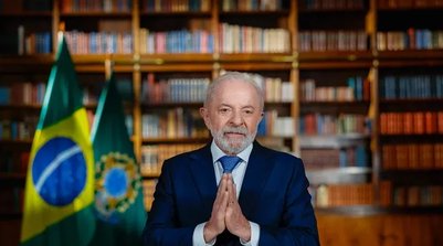 Lula: pesquisa AtlasIntel/Bloomberg mostra queda da aprovação do presidente de 50,2% em julho para 47,9% em agosto. (Ricardo Stuckert / PR/Divulgação) (Foto: Divulgação)