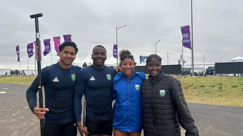Maria Cunha e Lorrane Santos medalhistas de prata