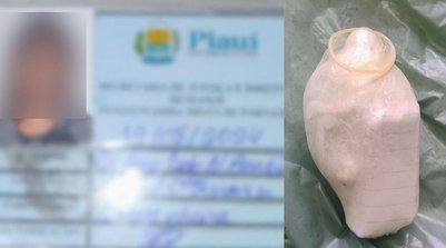 Mulher é presa ao tentar entrar com substâncias dentro do corpo em presídio no PI; 'comprou carteira de visita por R$ 200', diz polícia (Foto: Divulgação)