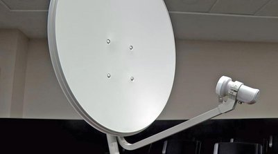 Nova antena parabólica digital: troca necessária para evitar interferências (Foto: Reprodução/TV Globo)