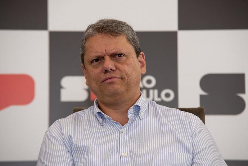 O governador de São Paulo, Tarcísio de Freitas. Foto: Mônica Andrade/Governo do Estado de SP