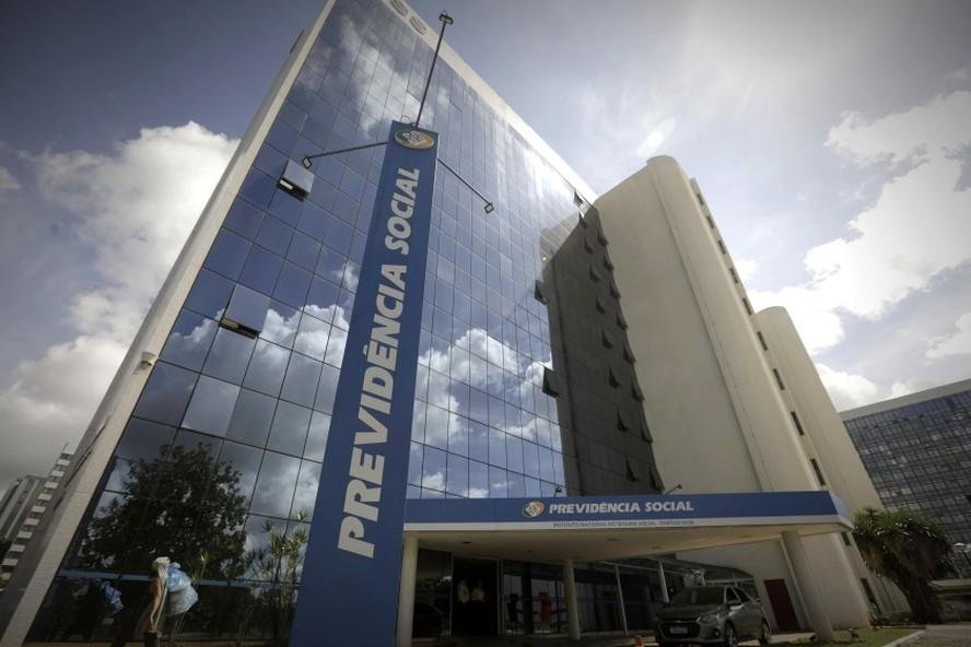 O prédio do INSS em Brasília