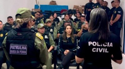 Operação contra a violência conta a mulher (Foto: Divulgação: Polícia Civil do Piauí)