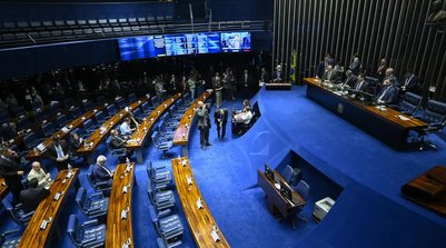 Projeto pode ser votado depois que oposição desocupou plenário (Foto: EDILSON RODRIGUES/AGÊNCIA SENADO)