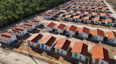 Residencial Diuza Gonçalves, empreendimento do Minha Casa, Minha Vida em Teresina (Foto: Divulgação/Caixa)