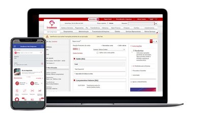 Site do Bradesco (Foto: Divulgação)