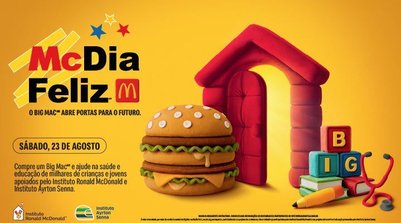 Sobre o McDia Feliz (Foto: Reprodução)