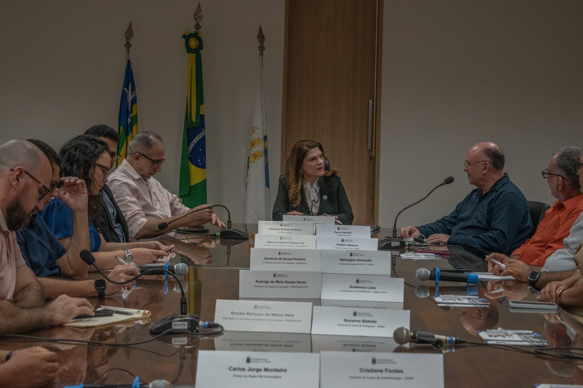 UFPI e UEMA se reunem para pautar perspectivas de parcerias em sustentabilidade, inclusão e assistência estudantil