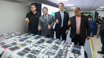 A iniciativa visa possibilitar que o município de São Paulo, bem como o estado, conheçam e possam adotar essas estratégias eficazes para o combate aos roubos e furtos de celulares na região. (Foto: Reprodução/SSPI)