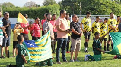 Abertura do Campeonato Aguabranquense de Futebol (Foto: Divulgação)