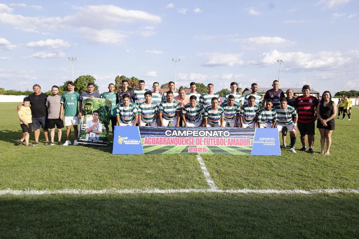 Abertura do Campeonato Aguabranquense de Futebol