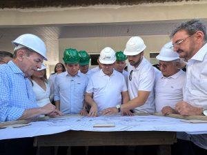 Governador Rafael Fonteles visita obras da UESPI em Uruçuí