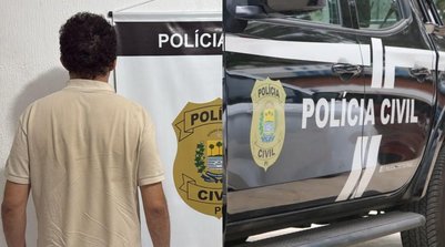 Homem é preso suspeito de comprar carro de R$ 119 mil com pix falso no Piauí (Foto: Polícia Civil)