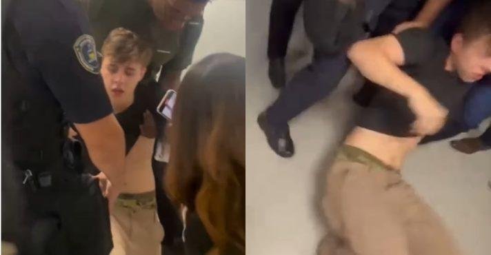 Jessé Henrique Barbosa, de 16 anos, teve que ser levado ao hospital