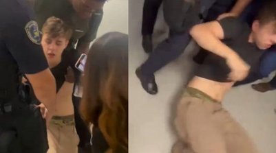 Jessé Henrique Barbosa, de 16 anos, teve que ser levado ao hospital (Foto: Reprodução/Instagram/@jesse_pela_verdade)