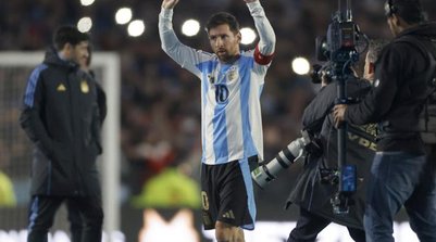 Messi confirmou que a partida foi a sua última oficial com a camisa da Argentina em casa (Foto: EFE/ Juan Ignacio Roncoroni)