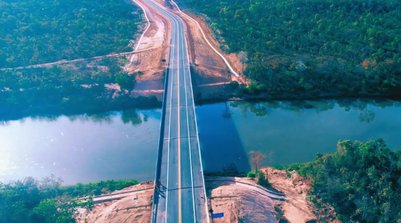 Ponte liga os municípios de Ribeiro Gonçalves, no Piauí, a Tasso Fragoso, no Maranhão (Foto: Divulgação)