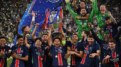 PSG foi campeão europeu pela primeira vez (Foto: BestPhotoAgency)