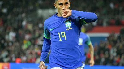 Raphinha: atacante é um dos brasileiros indicados  (Lionel Hahn/Getty Images) (Foto: Divulgação)