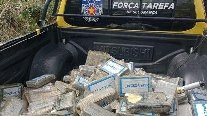 Tabletes de cocaína foram recolhidos próximos aos destroços da aeronave