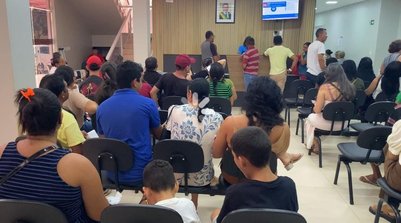 Atendimento na Central de Diagnóstico. (Foto: Ascom Sesapi)