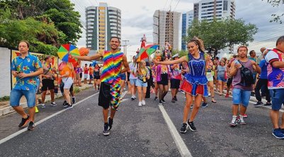 Carnaval em Teresina (Foto: Caroline Rosário/g1)