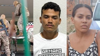 Casal suspeito de homicídio e tráfico de drogas é morto em confronto com a polícia (Foto: Divulgação/PMPI)