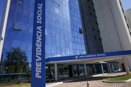 Fachada da sede do Instituto Nacional do Seguro Social, INSS