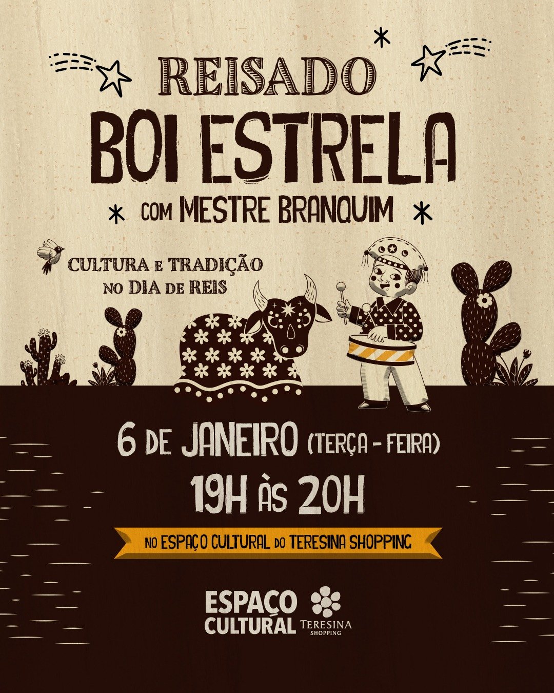 O curador do Espaço Cultural do Teresina Shopping