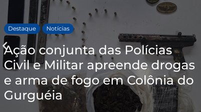 Todo o material ilícito foi devidamente recolhido e encaminhado à autoridade policial (Foto: Reprodução/SSPI)