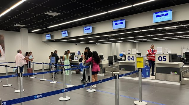 A estimativa é de que mais de 16 mil viajantes passem pelos portões do terminal (Foto: REPRODUÇÃO)
